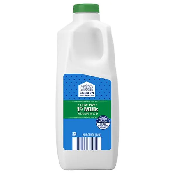T.G. Lee Dairy Dairy 1% Low Fat Milk with Vitamin A and D, Half Gallon