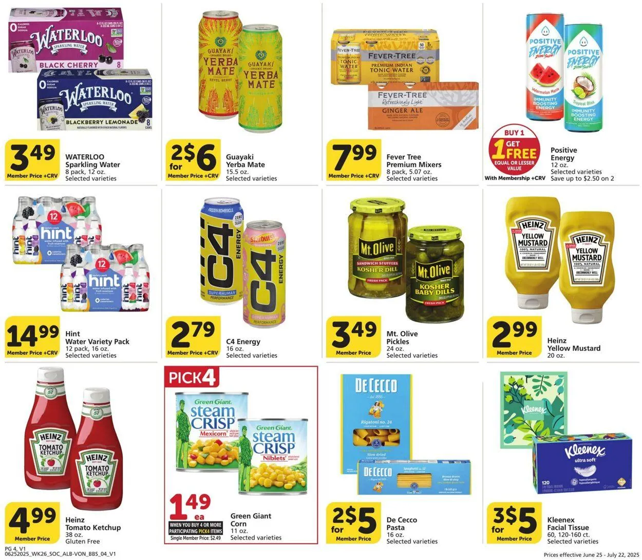 Catálogo de Vons Current weekly ad 25 de junio al 22 de julio 2025 - Página 4
