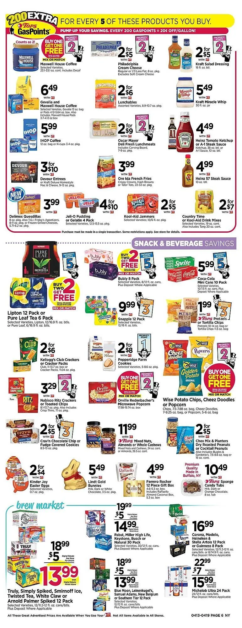 Weekly ad Tops Weekly Ad from April 17 to April 23 2025 - Page 8