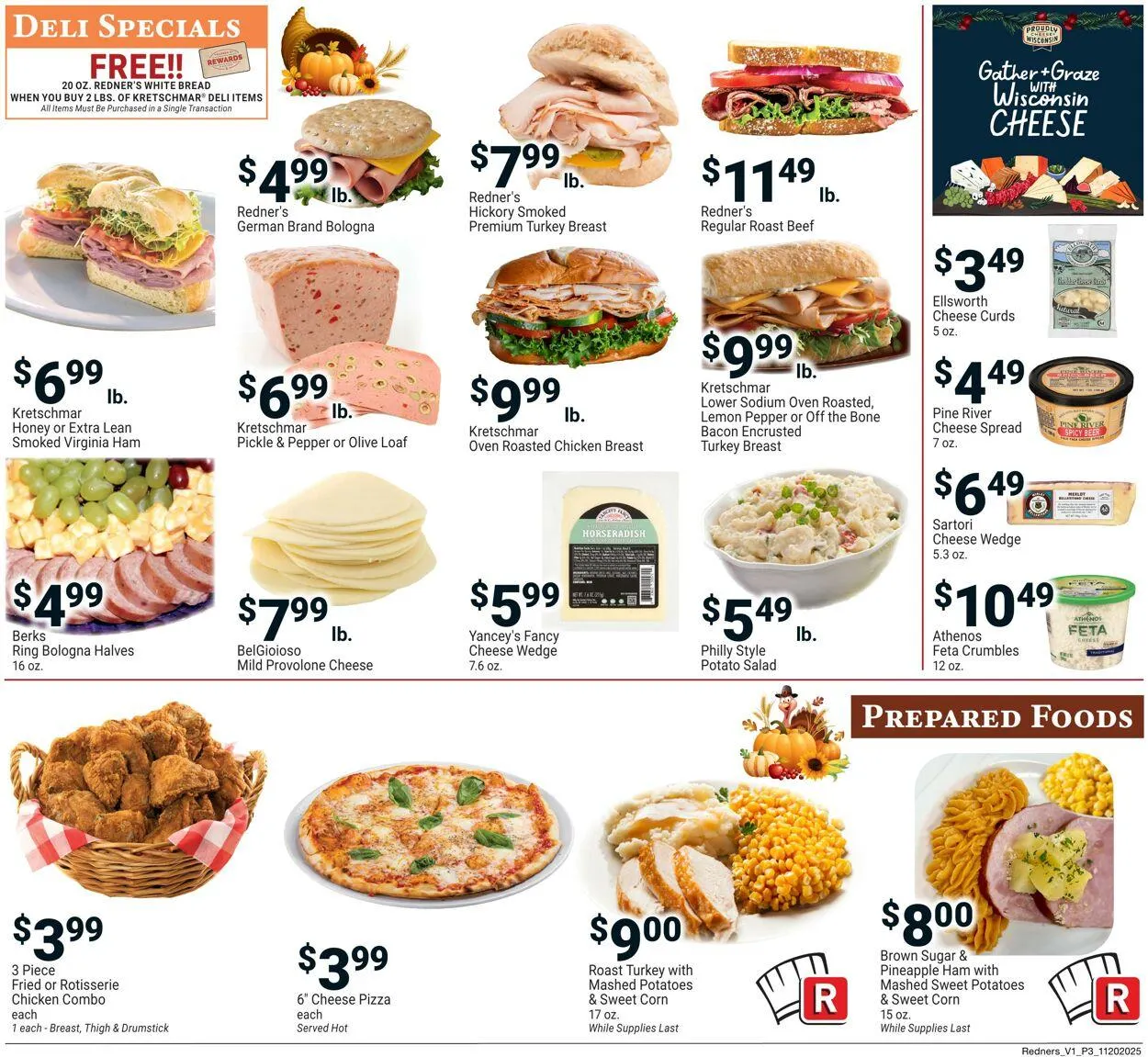 Weekly ad Redner’s Warehouse Market Current weekly ad from November 20 to November 26 2025 - Page 3