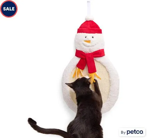 Merry Makings Cat Plush Scratch Mat, 32.72" L X 17.18" W X 3" H