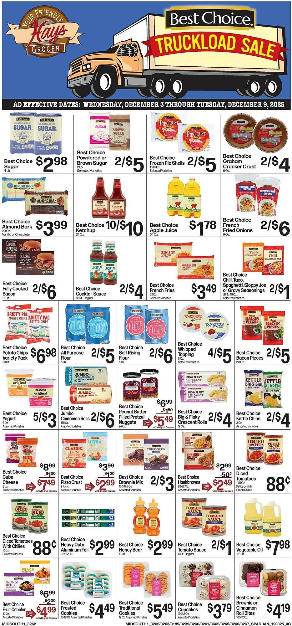Weekly ad Hays Supermarket weekly ad from December 3 to December 9 2025 - Page 3