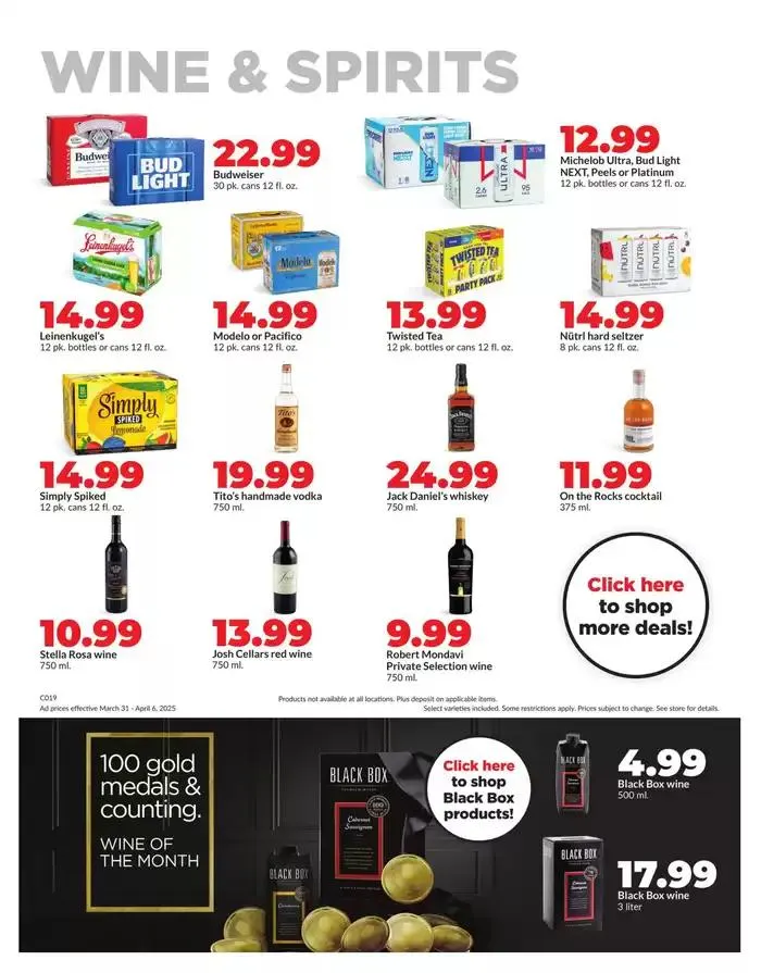 Weekly ad Offers for bargain hunters from March 31 to April 6 2025 - Page 23