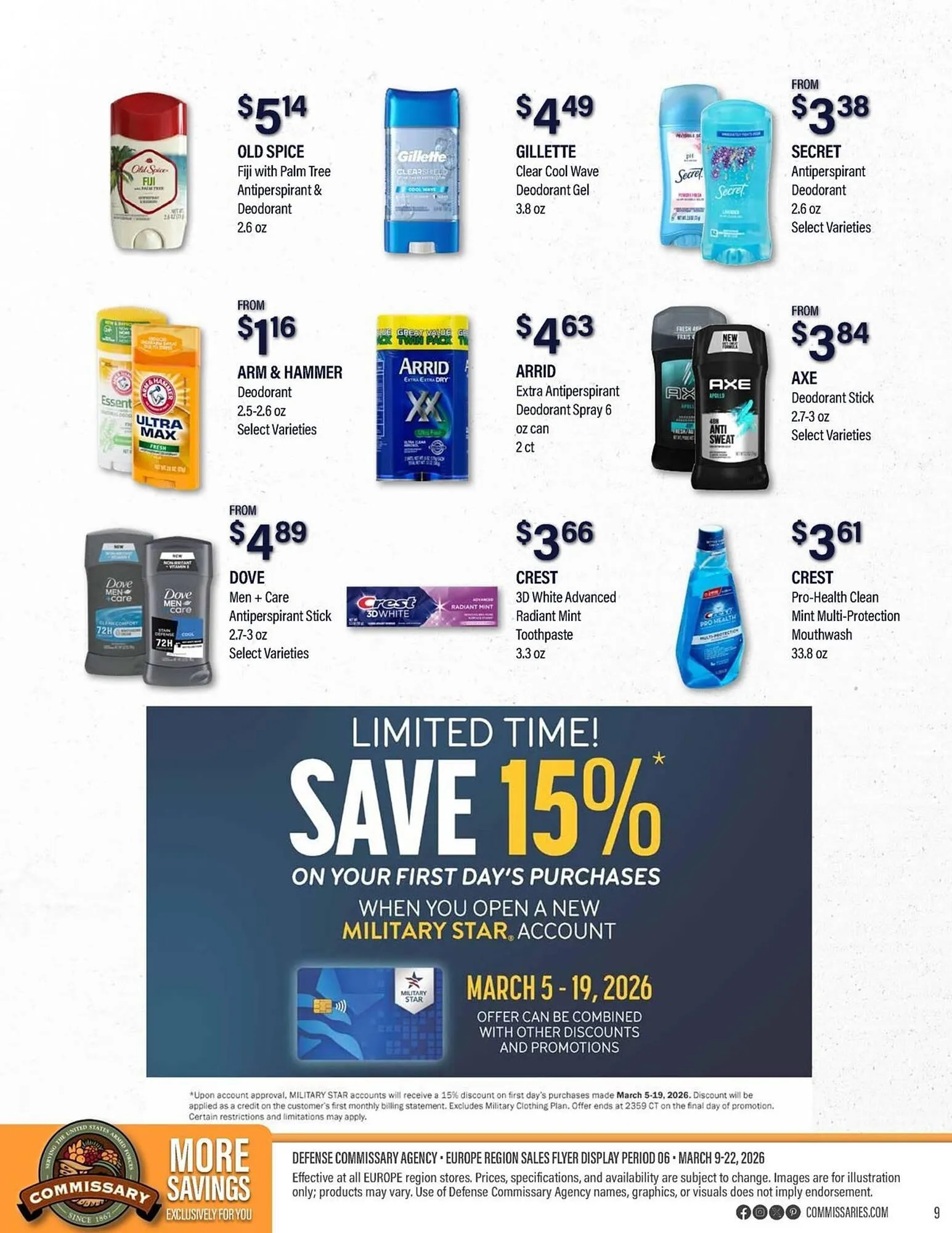 Weekly ad Commissary weekly ad from March 9 to March 22 2026 - Page 9