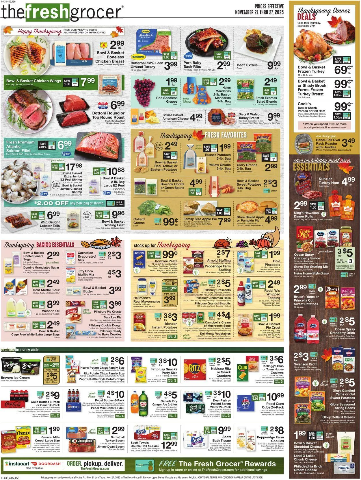 Weekly ad Gerrity's Supermarkets Current weekly ad from November 20 to November 27 2025 - Page 1