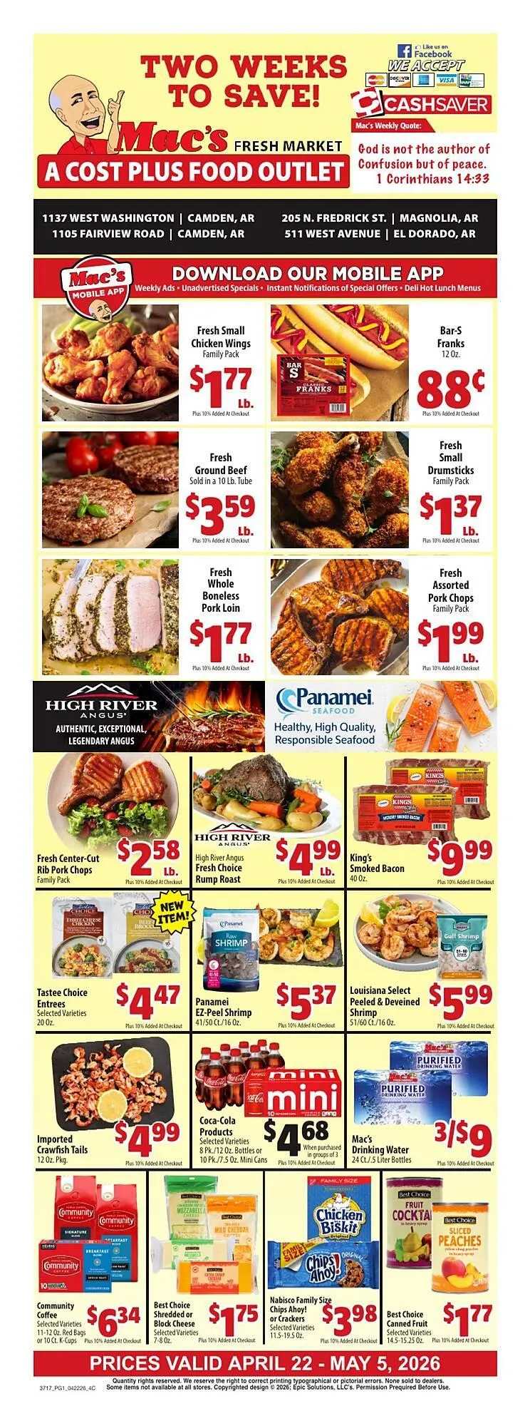 Macs Market weekly ad - 1