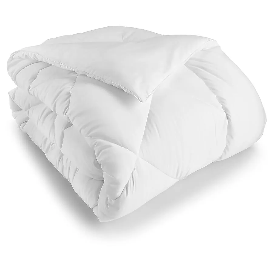 Serta Serta Ultimate Down Alternative Comforter White Geometric King Comforter