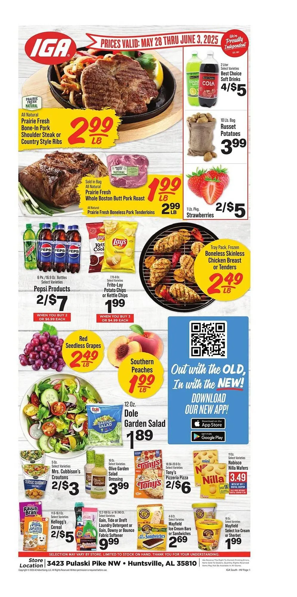 Weekly ad IGA Weekly Ad from May 28 to June 3 2025 - Page 1