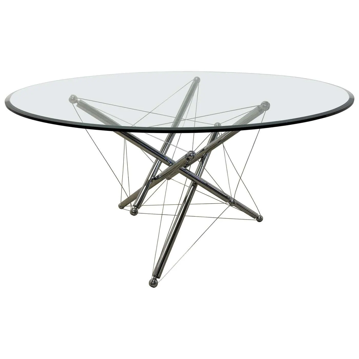Theodore Waddell 714 Tensegrity Dining Table for Cassina