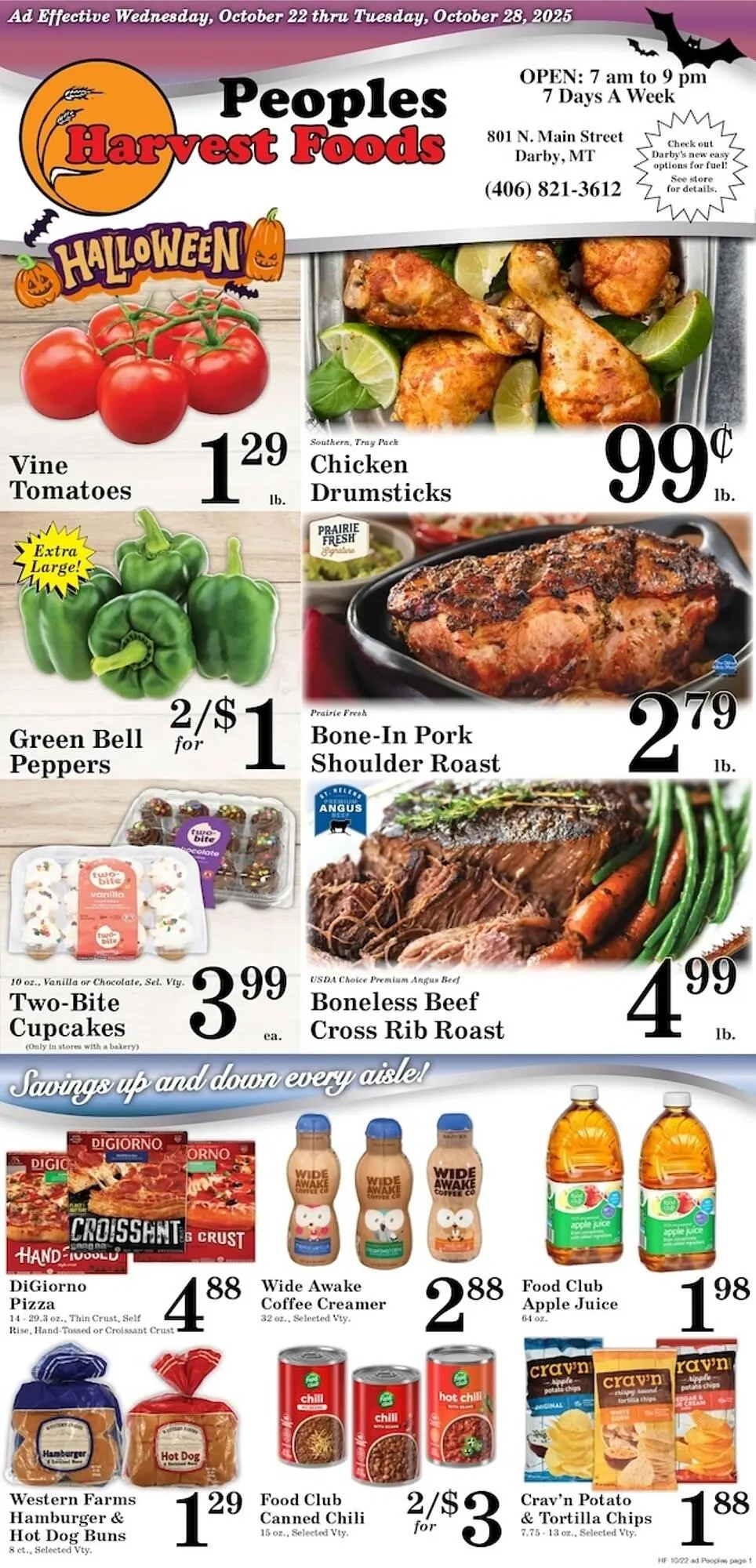 Harvest Foods weekly ad - 1