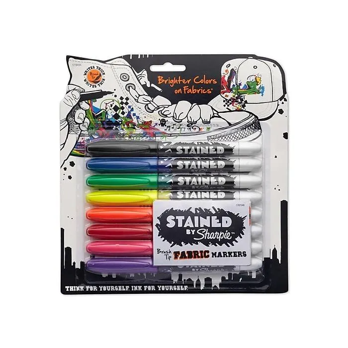 Sharpie Stained Fabric Permanent Markers,