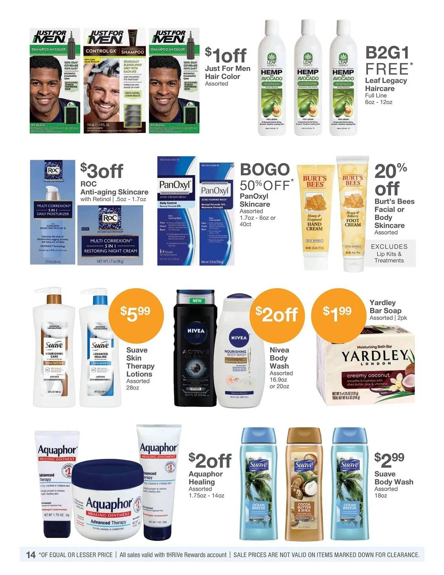 Weekly promotion Kinney Drugs Weekly Ad spanning from August 1 to August 31 2025 - Page 14 for Catalogue 365