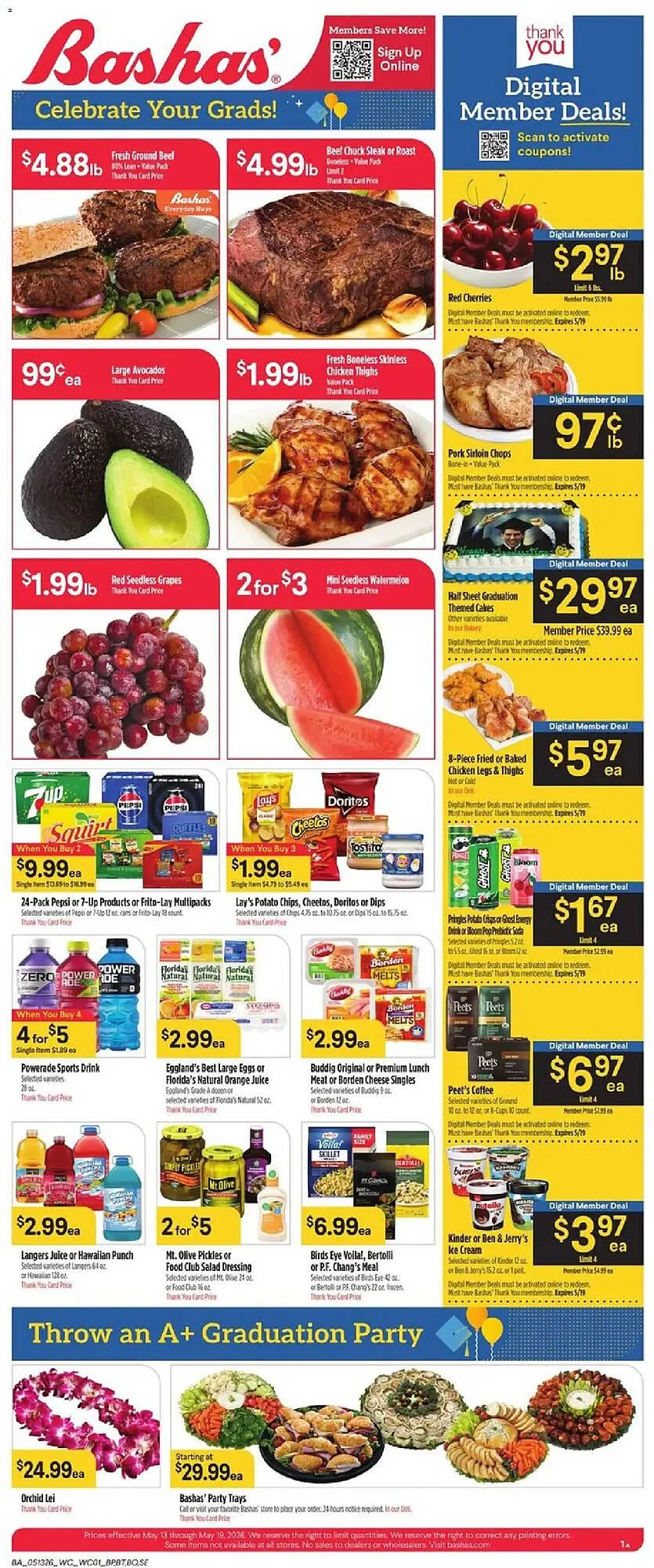 Weekly ad Bashas' weekly ad from May 13 to May 20 2026 - Page 1