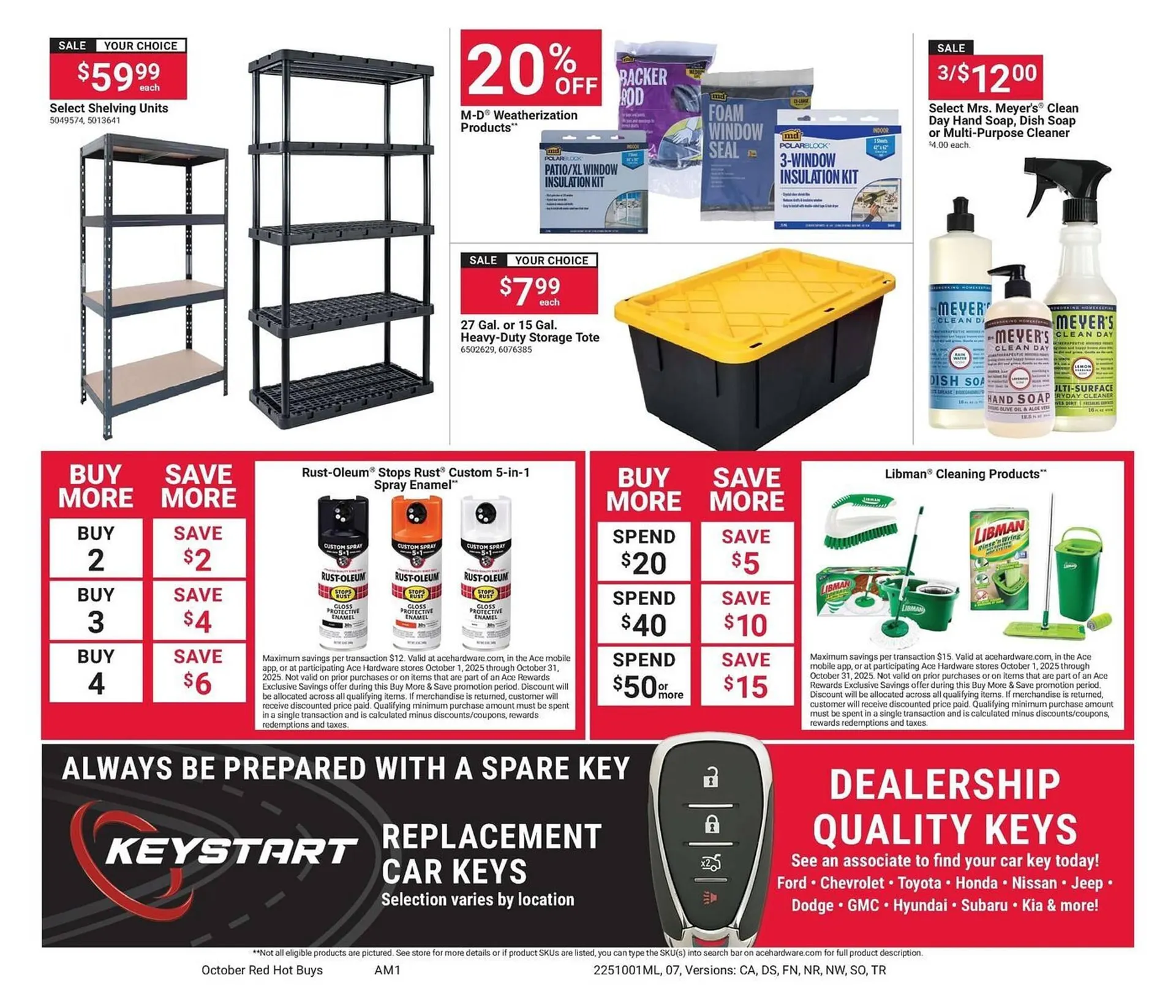 Weekly ad Ace Hardware flyer from October 1 to October 31 2025 - Page 7