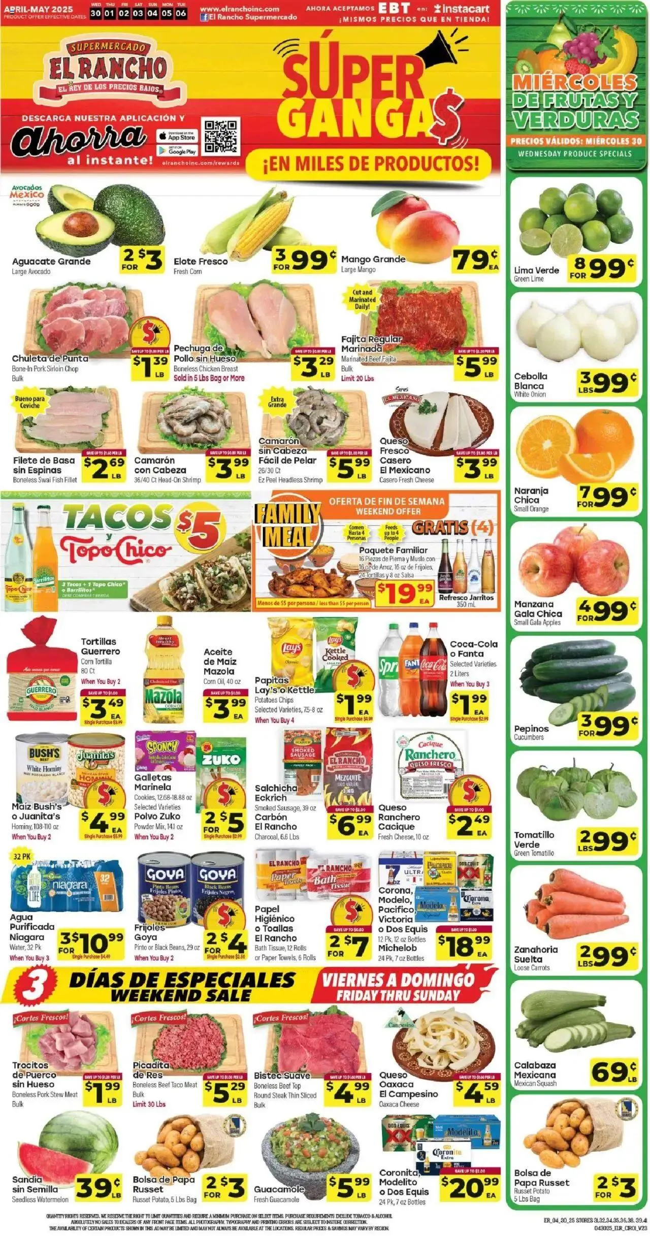 El Rancho Weekly Ad 3 - 1