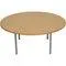 Circular Coffee Table in Oak from Hans Wegner, 1960s