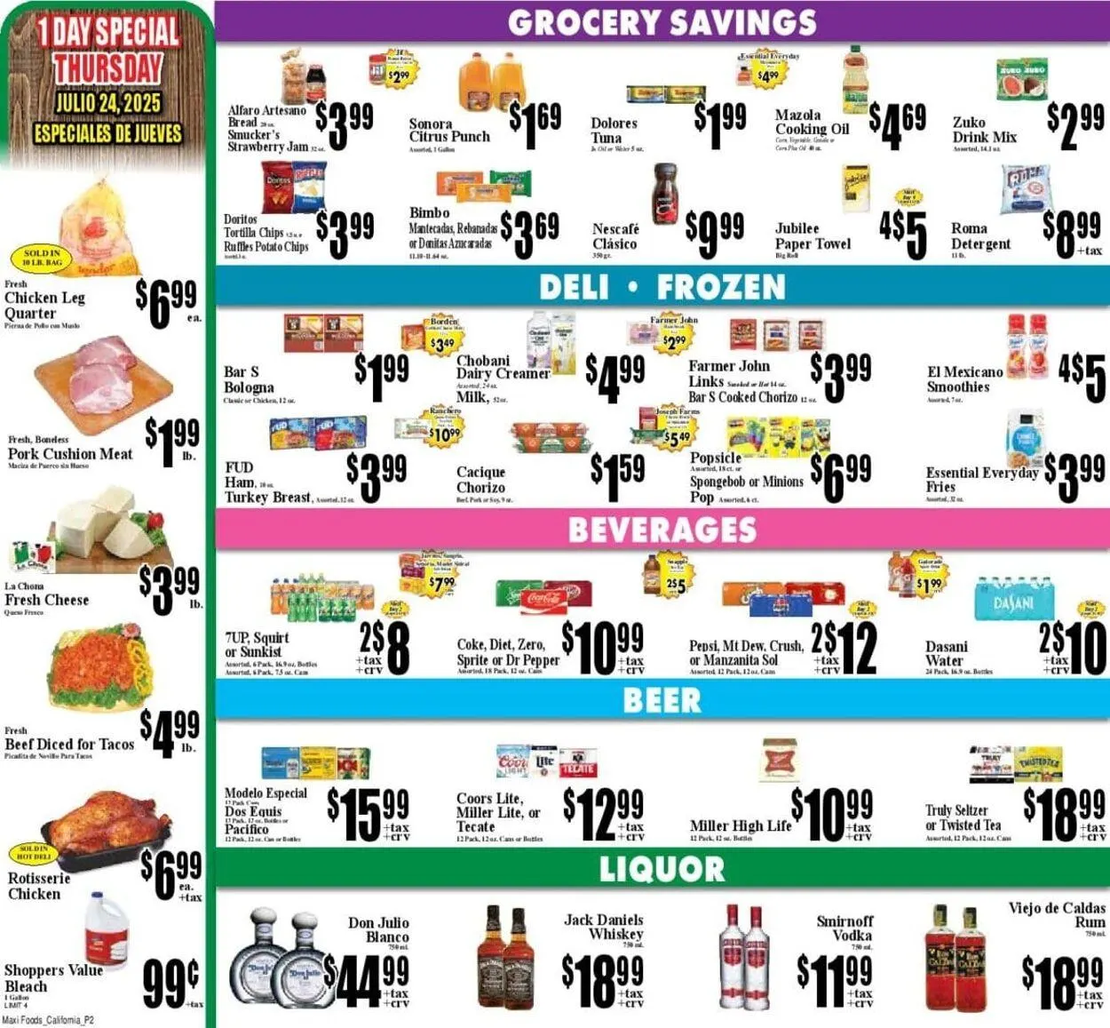 Weekly ad Maxi Foods from July 16 to July 22 2025 - Page 2