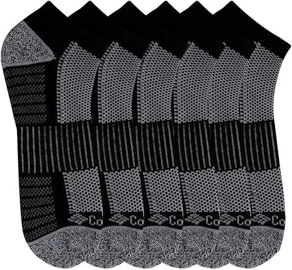 Columbia Men's 6 Pack Athletic No Show Socks