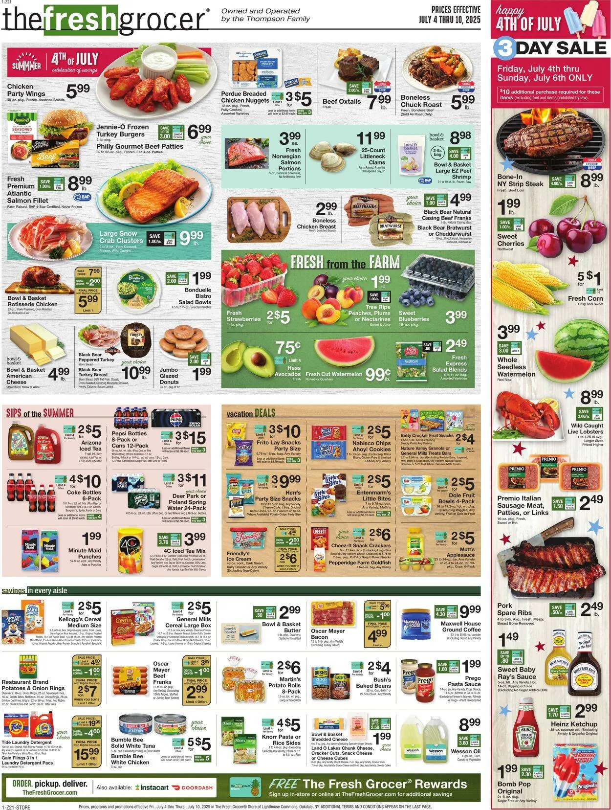 Weekly ad Gerrity's Supermarkets Current weekly ad from July 3 to July 10 2025 - Page 1