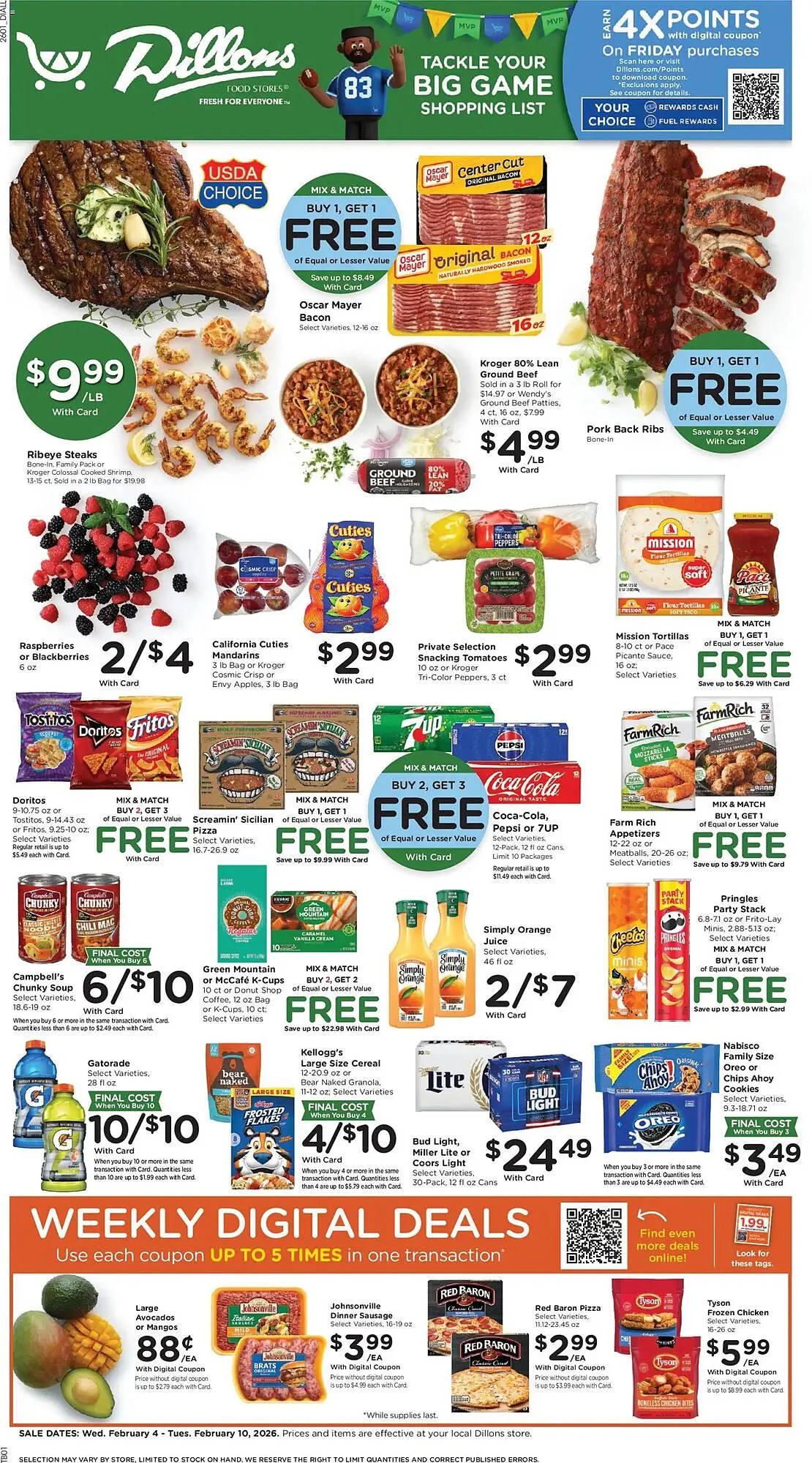 Dillons weekly ad - 1