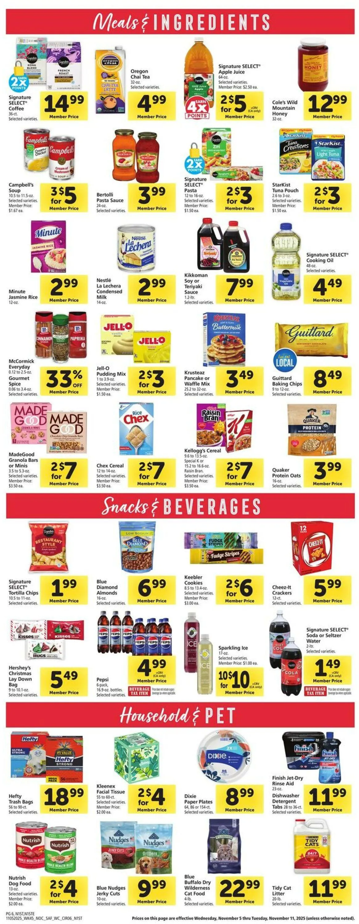 Catálogo de Safeway Current weekly ad 5 de noviembre al 11 de noviembre 2025 - Página 6