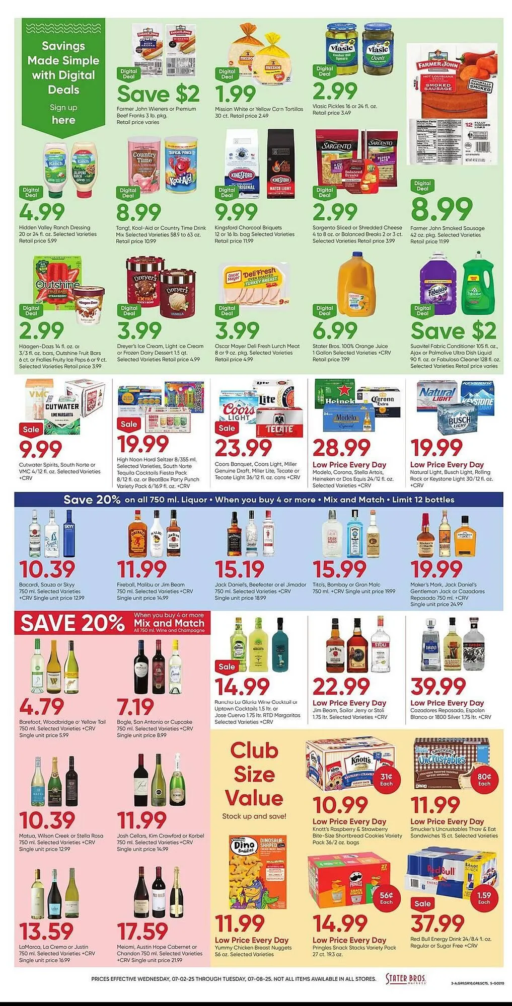Weekly ad Stater Bros Weekly Ad from July 2 to July 8 2025 - Page 3