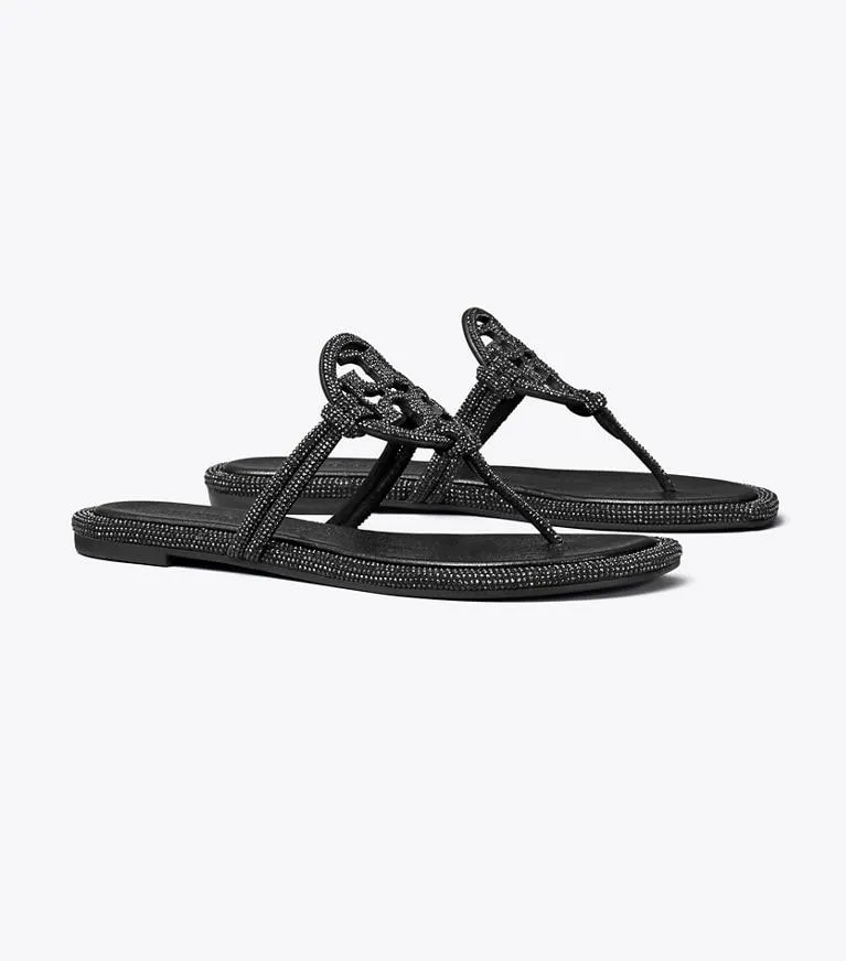 MILLER PAVÉ KNOTTED SANDAL