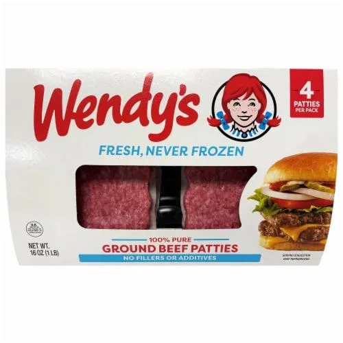 Wendy’s Ground Beef Patties (Exclusive To Kroger!)