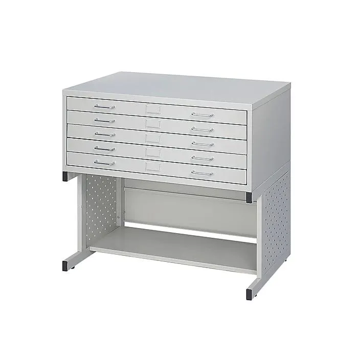 Safco Facil Steel Flat File High Base,