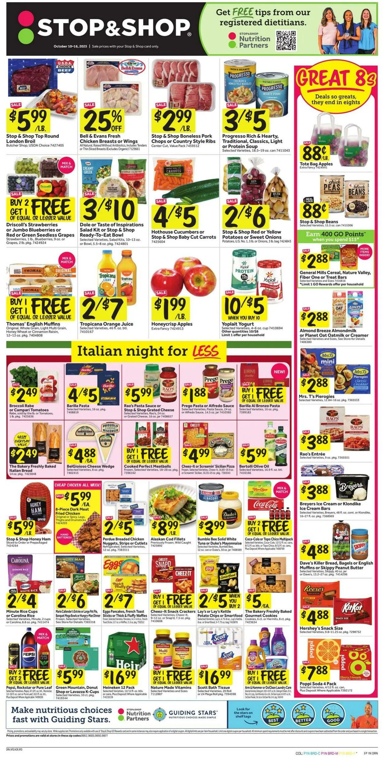 Weekly ad Stop & Shop from October 10 to October 16 2025 - Page 1