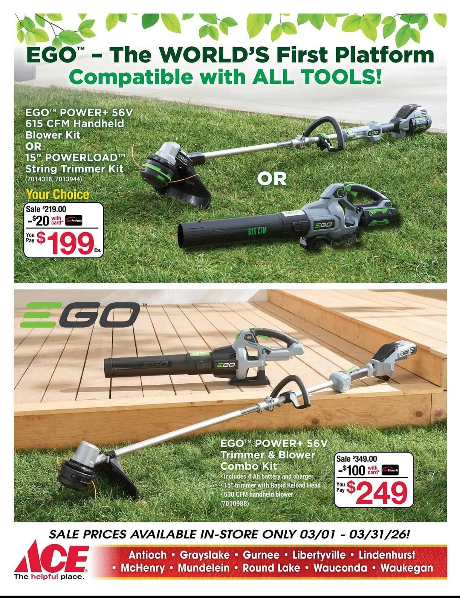 Weekly ad Ace Hardware flyer from March 1 to March 31 2026 - Page 4
