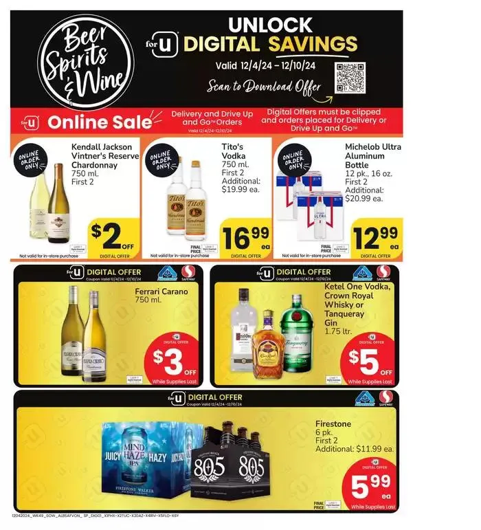 Weekly ad Top deals and discounts from December 4 to December 10 2024 - Page 5