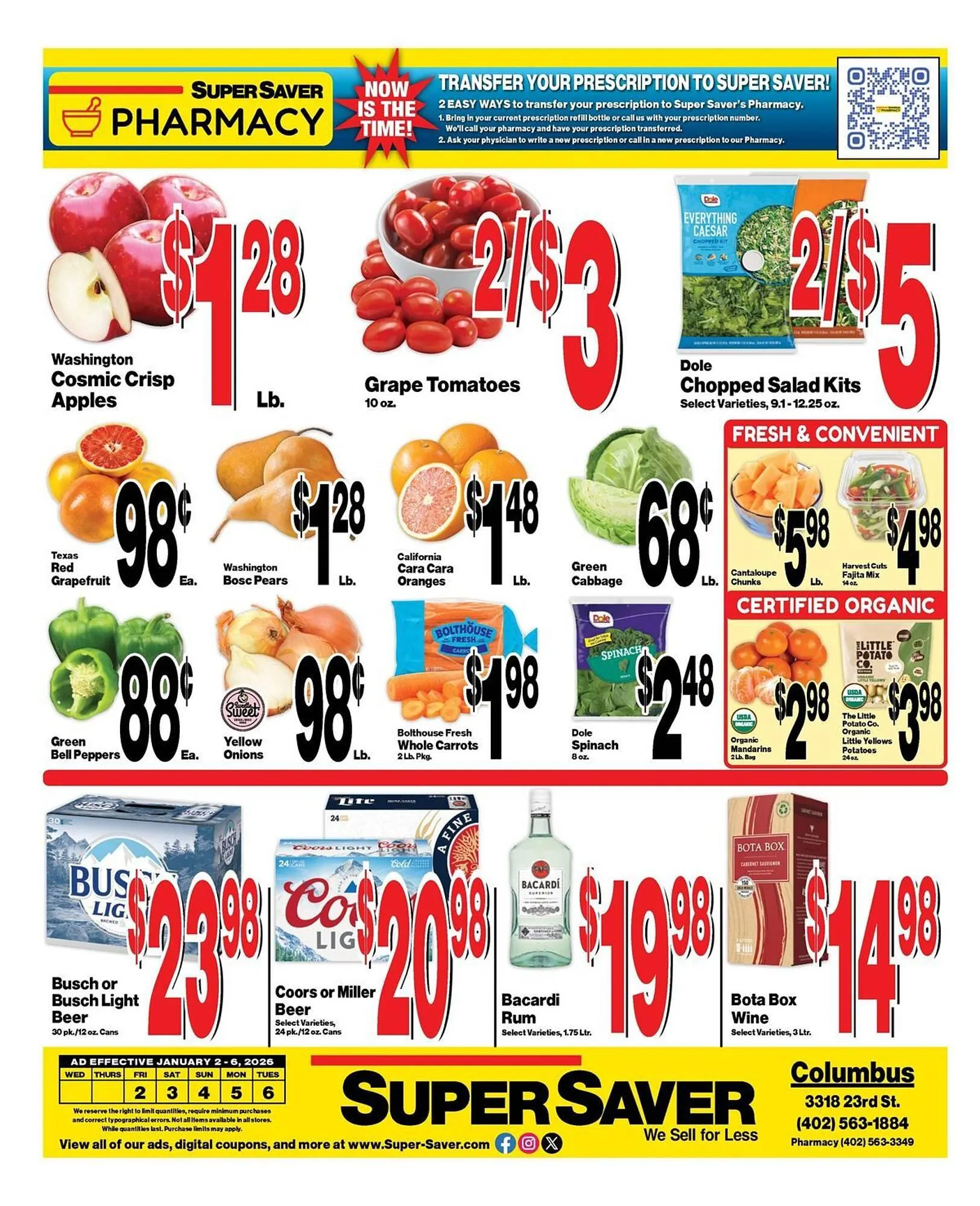 Weekly ad Super Saver weekly ad from January 2 to January 6 2026 - Page 4