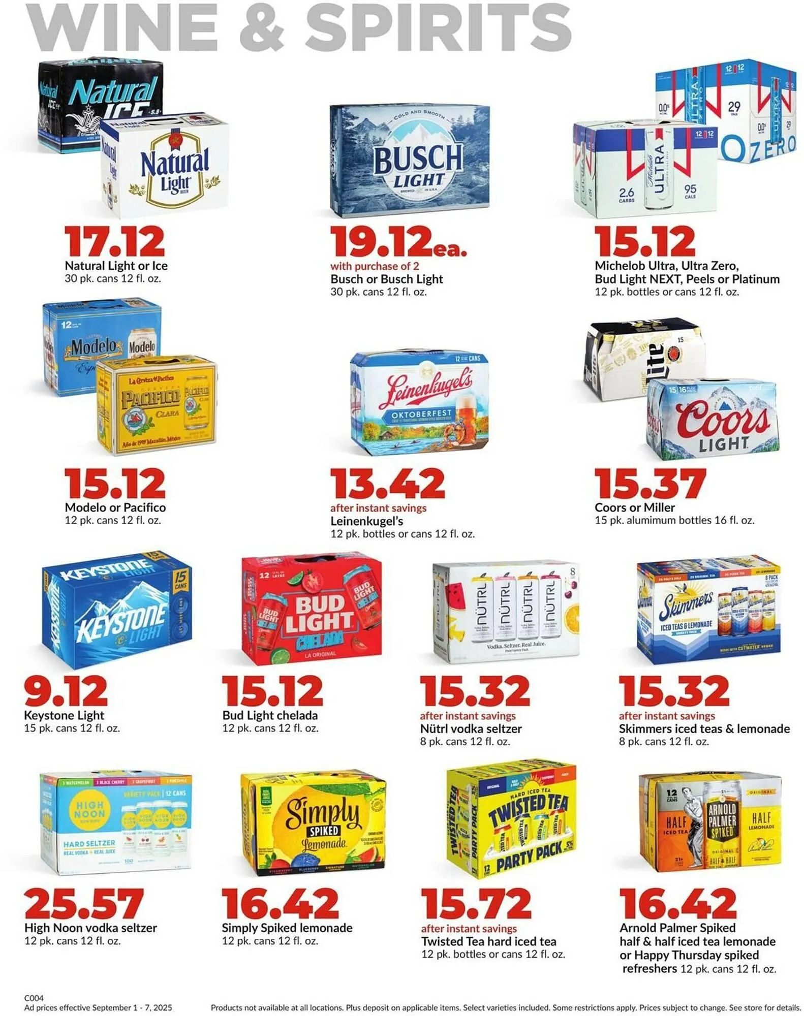Weekly ad Hy-Vee Weekly Ad from September 1 to September 28 2025 - Page 32
