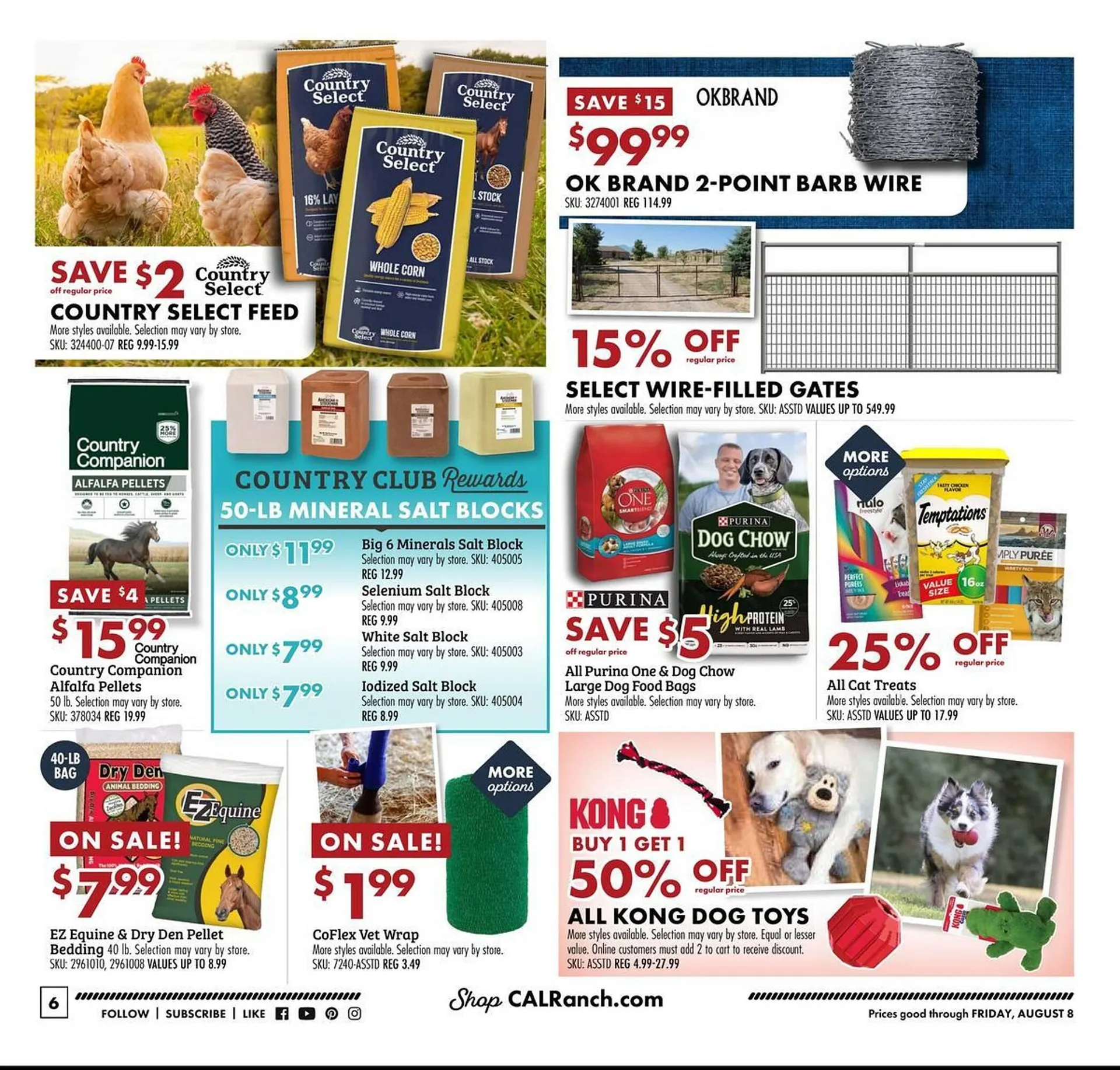 Weekly ad C A L Ranch Stores Weekly Ad from July 30 to August 8 2025 - Page 6
