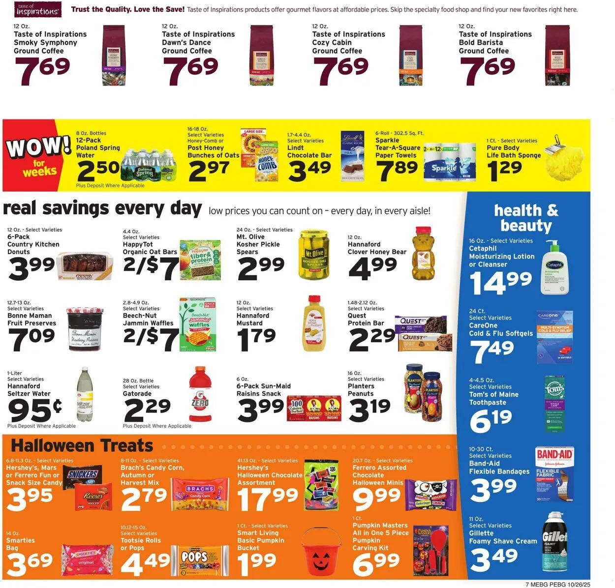 Weekly ad Hannaford Current weekly ad from October 26 to November 1 2025 - Page 7