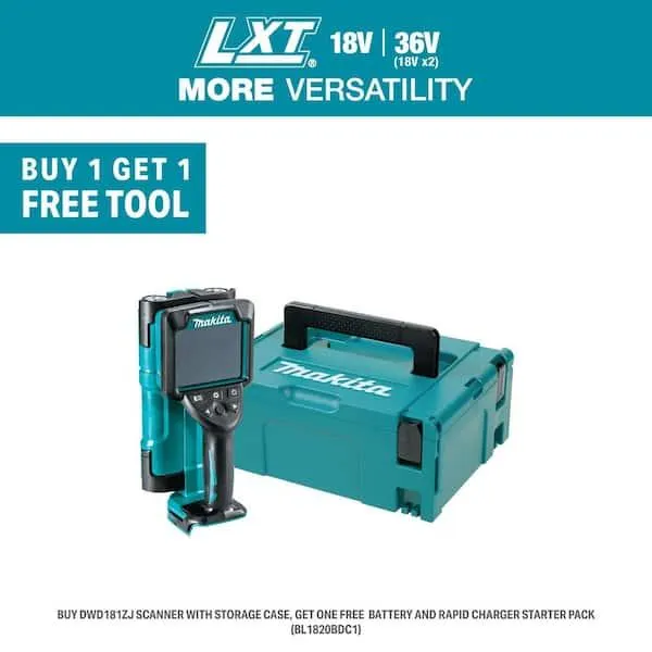 18V LXT Lithium‑Ion Cordless Multi-Surface Scanner