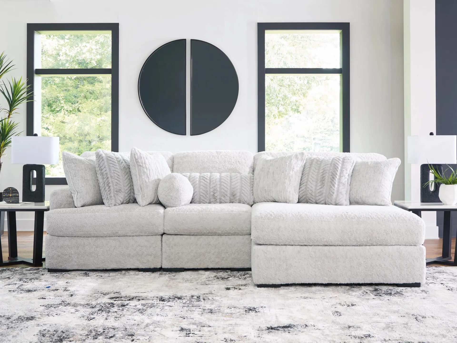Snodoodle 3-Piece Modular Sofa Chaise