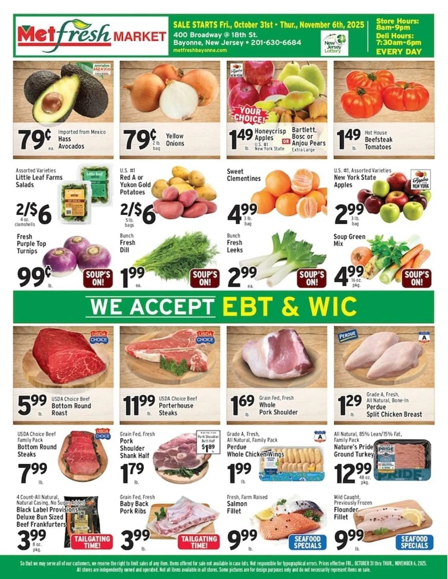 Weekly ad Met Foodmarkets weekly ad from October 31 to November 6 2025 - Page 1