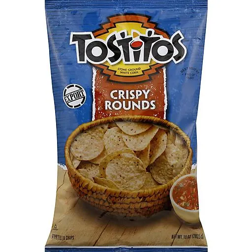 Tostitos Crispy Round Chips 10 oz bag