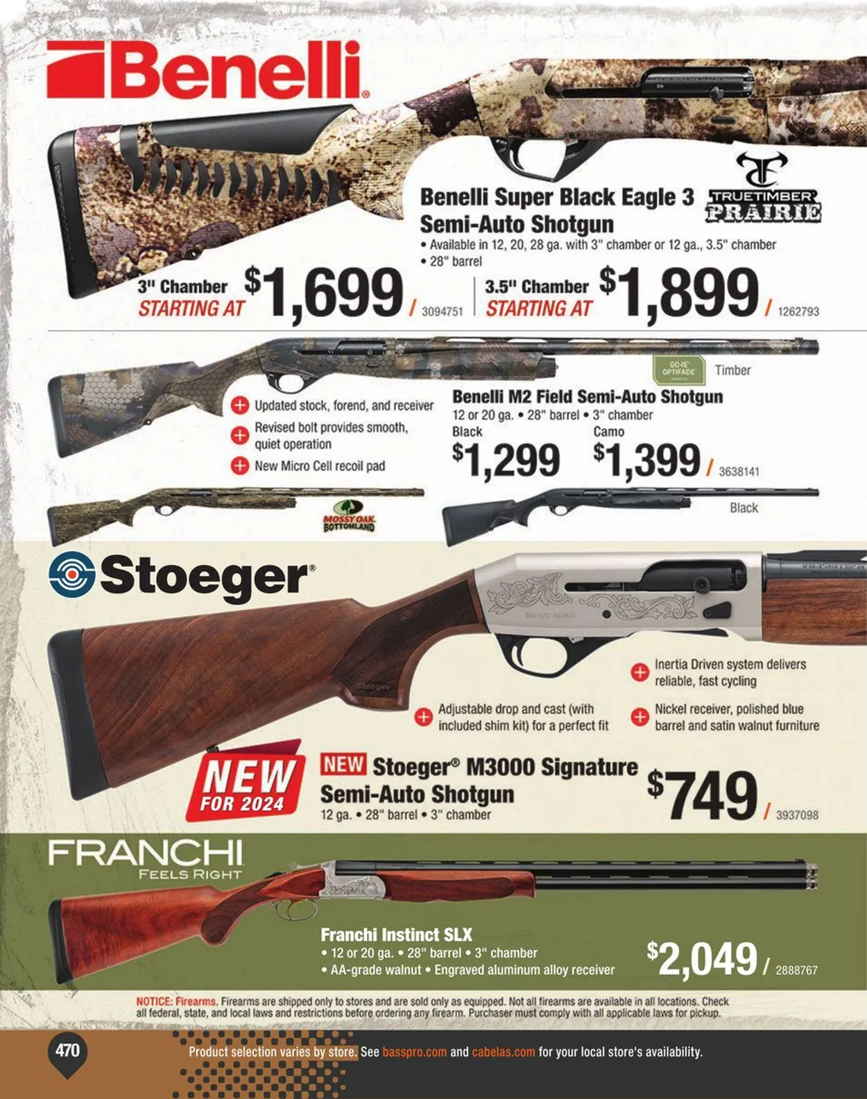 Weekly ad Bass Pro Current weekly ad from September 4 to September 18 2024 - Page 470
