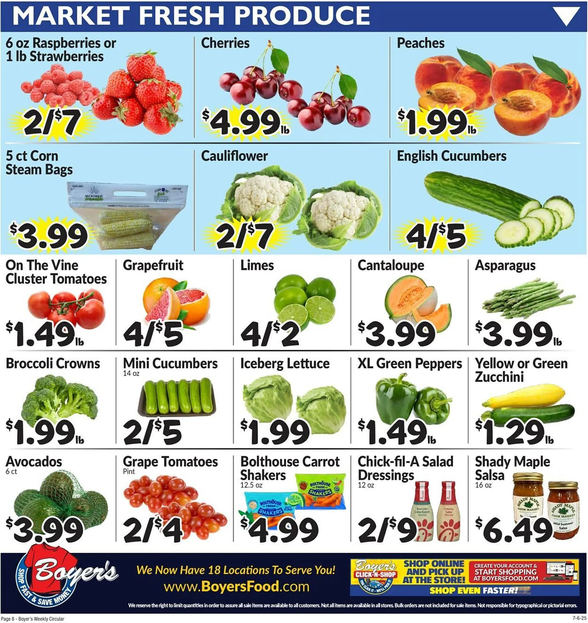 Weekly ad Boyer's Food Markets Weekly Ad from July 6 to July 12 2025 - Page 11
