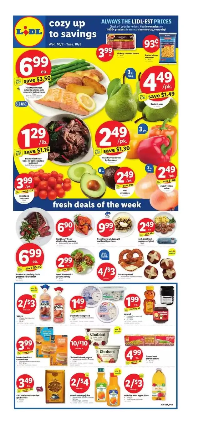 Weekly ad New offers to discover from October 2 to October 8 2024 - Page 1
