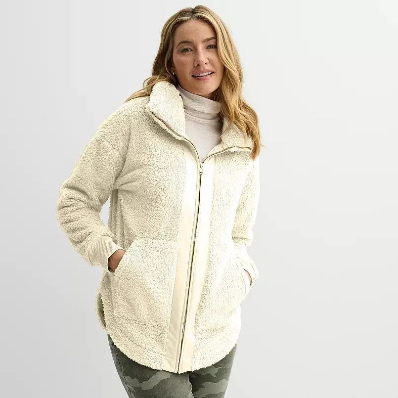 Women's Sonoma Goods For Life® Cozy Full-Zip Jacket