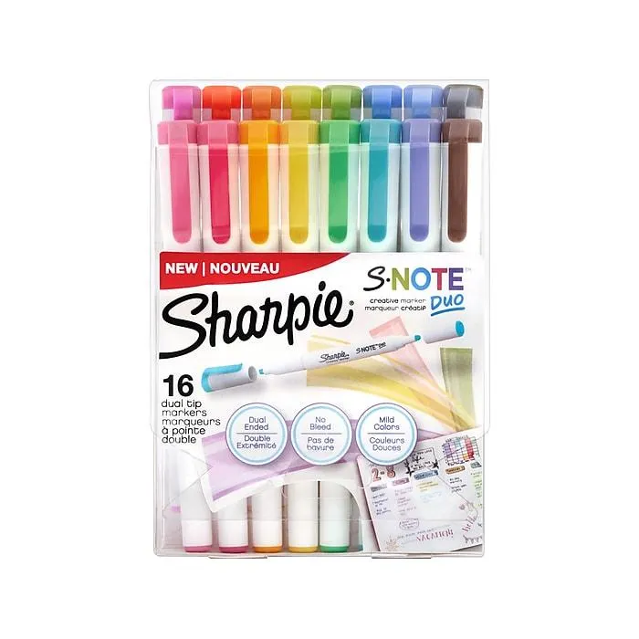 Sharpie S-Note Duo Art Markers,