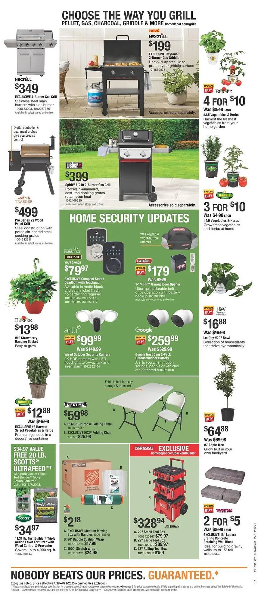 Catálogo de The Home Depot Weekly Ad 17 de abril al 23 de abril 2025 - Página 4