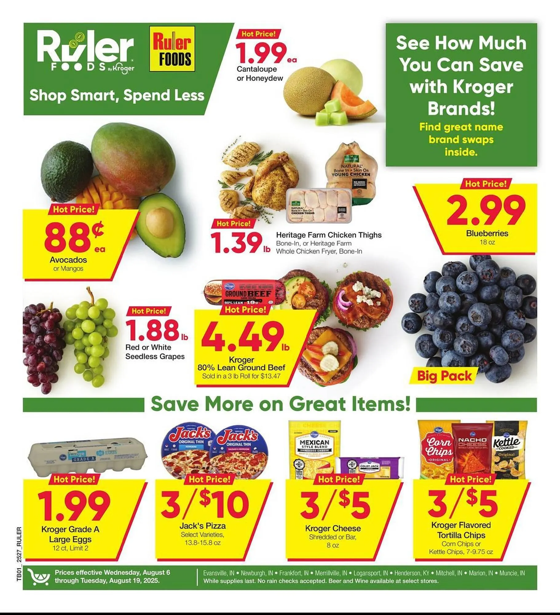 Ruler Foods Weekly Ad - 1