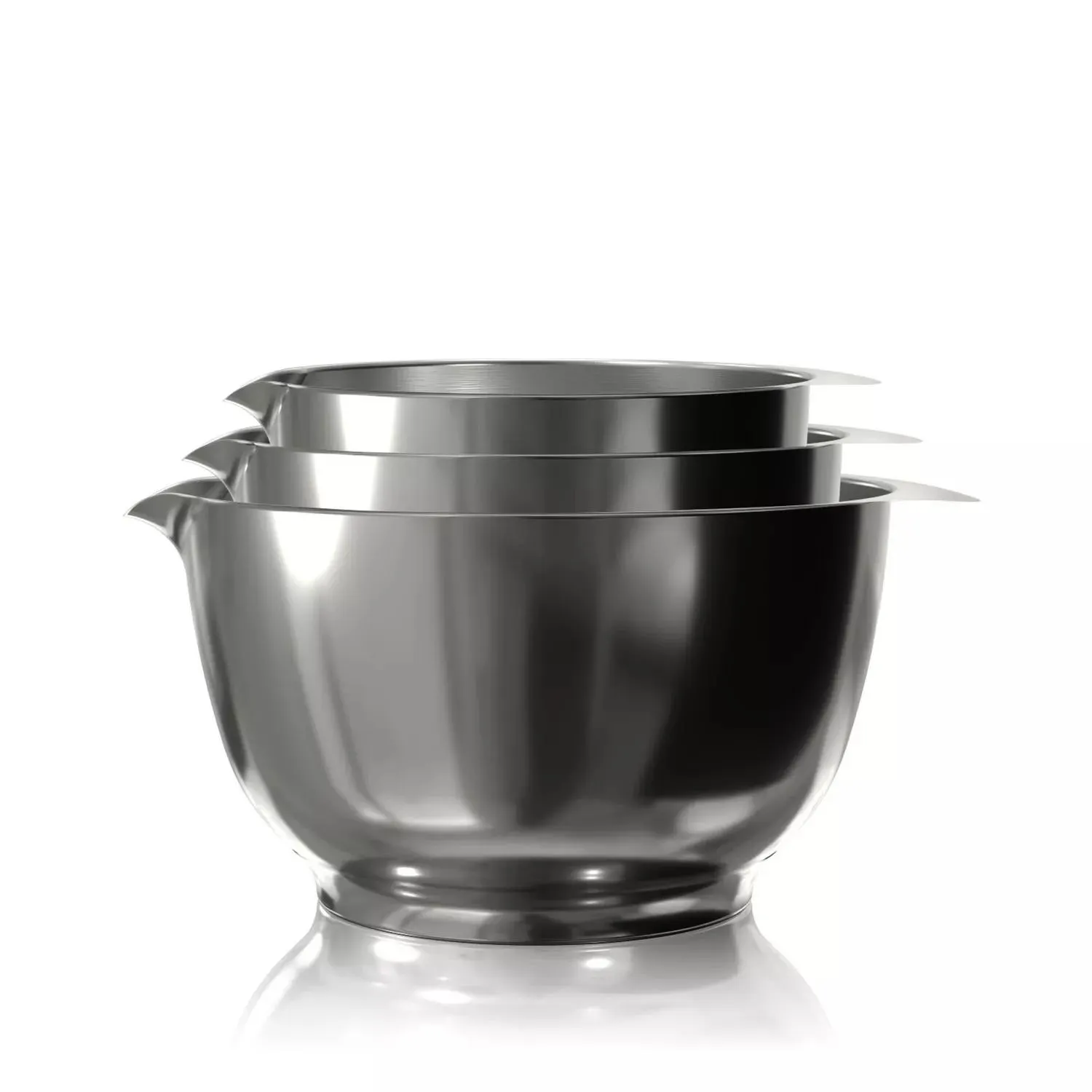 Rosti Margrethe 3-Piece Steel Mixing Bowl Set