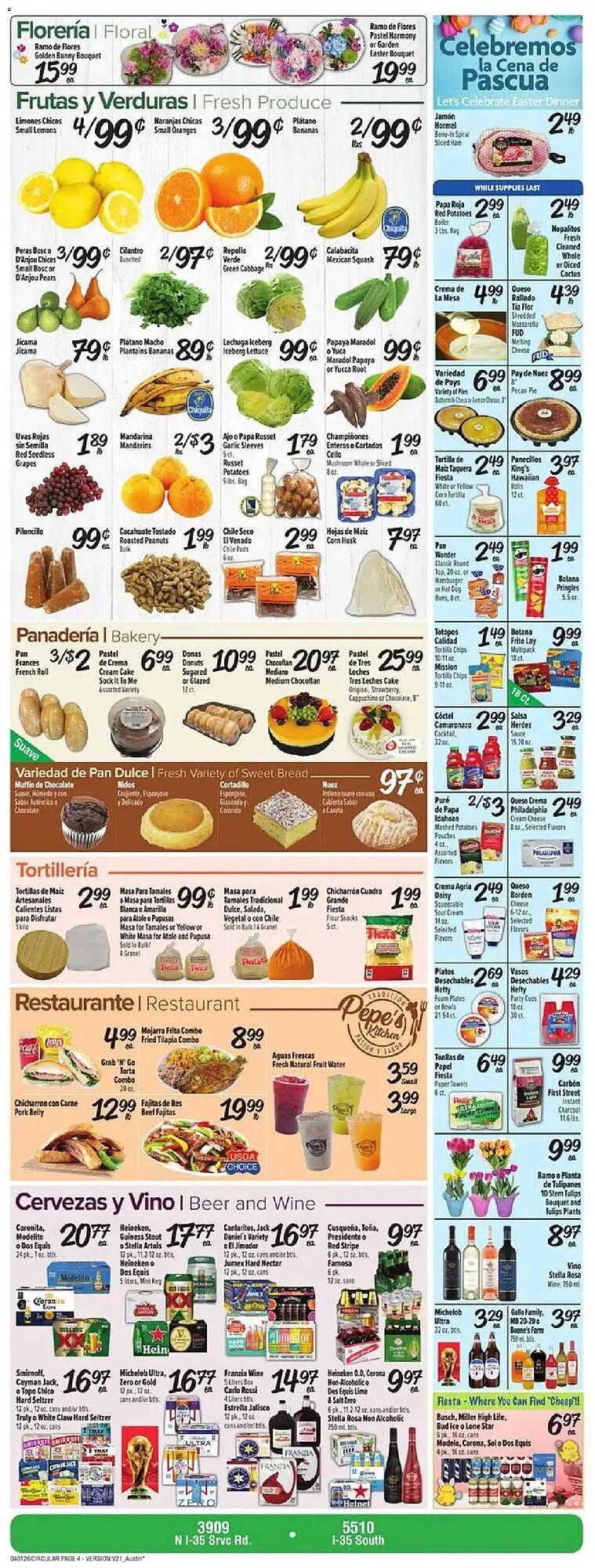 Weekly ad Fiesta Mart weekly ad from April 1 to April 7 2026 - Page 4