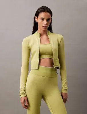 Rib Sport Cropped Jacket